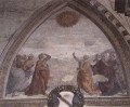 meeting Of Augustus And The Sibyl Renaissance Florence Domenico Ghirlandaio